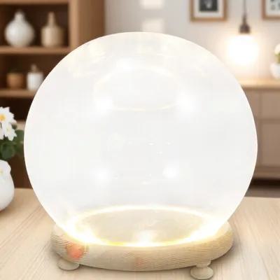 Plastic Dome Clear - Konservierte Blumen-Glaskuppel, Klare Glasabdeckung, Dekorative Vitrine