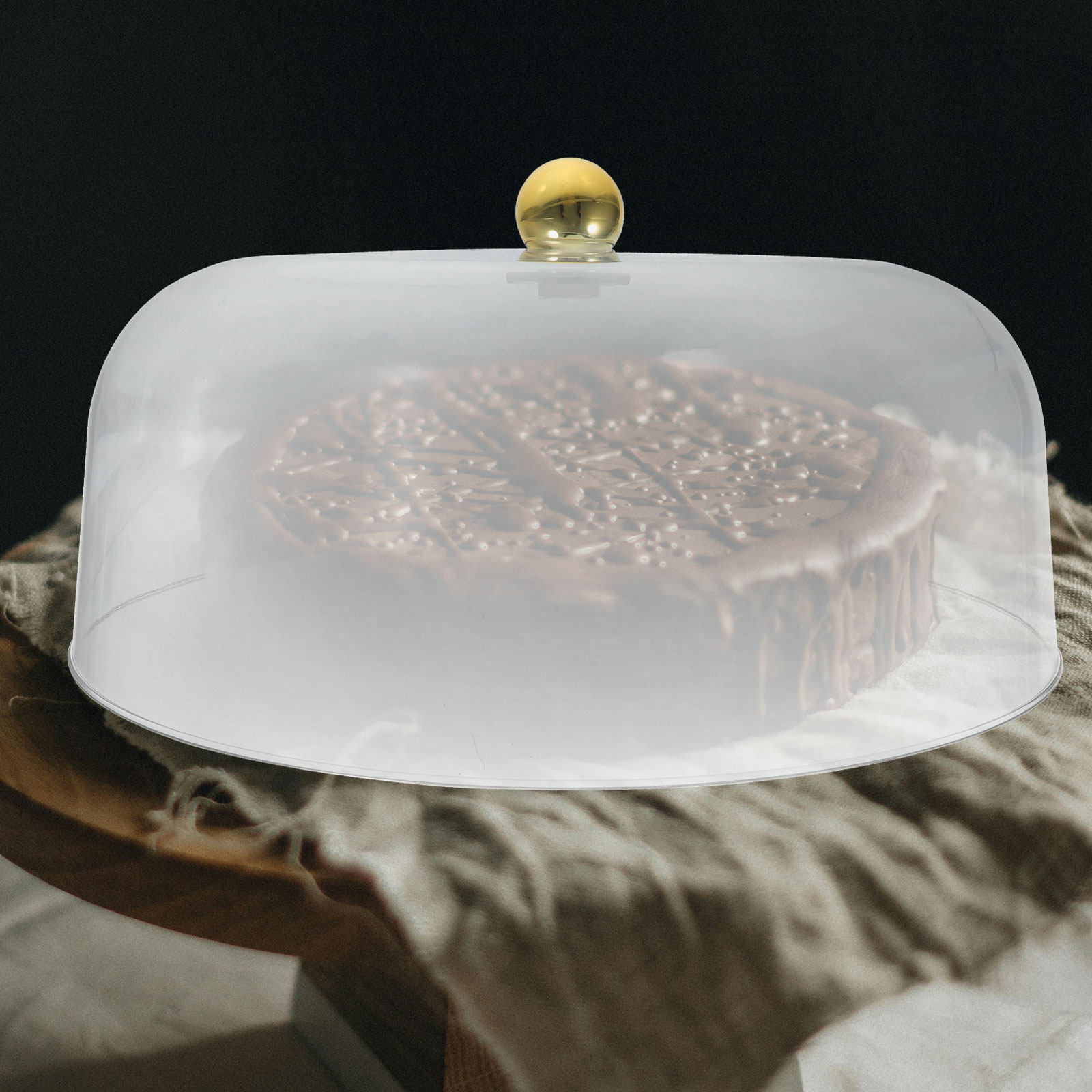 Kunststoff-Kuchenkuppel 28 cm, – Plastic Dome Clear Bewertung und Preis